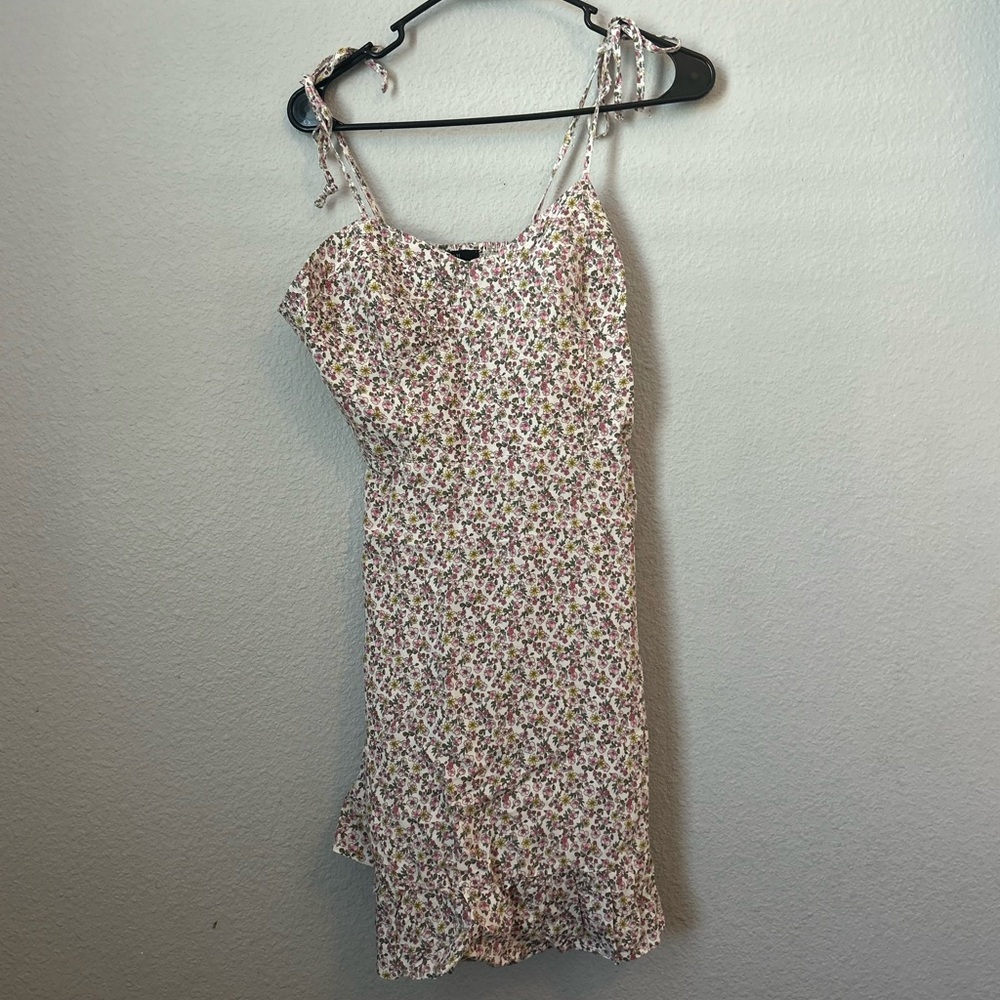 Forever 21 summer dress adjustable straps cottage core